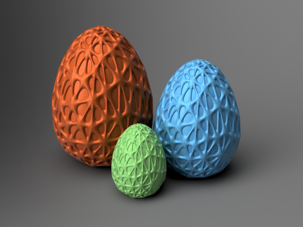 Large Voronoi Egg
